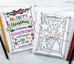 Printed! Christmas Coloring Countdown and Keepsake Journal