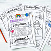 Kid's Quarantine Journal + All About Me Journal Bundle | PDF Download