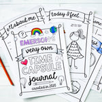 Kid's Quarantine Journal + All About Me Journal Bundle | PDF Download
