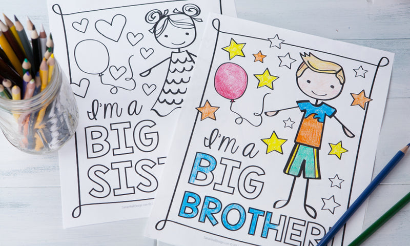 Brother Color Worksheet Brother Coloring Pages