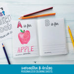 ABC Book Printable PDF Download