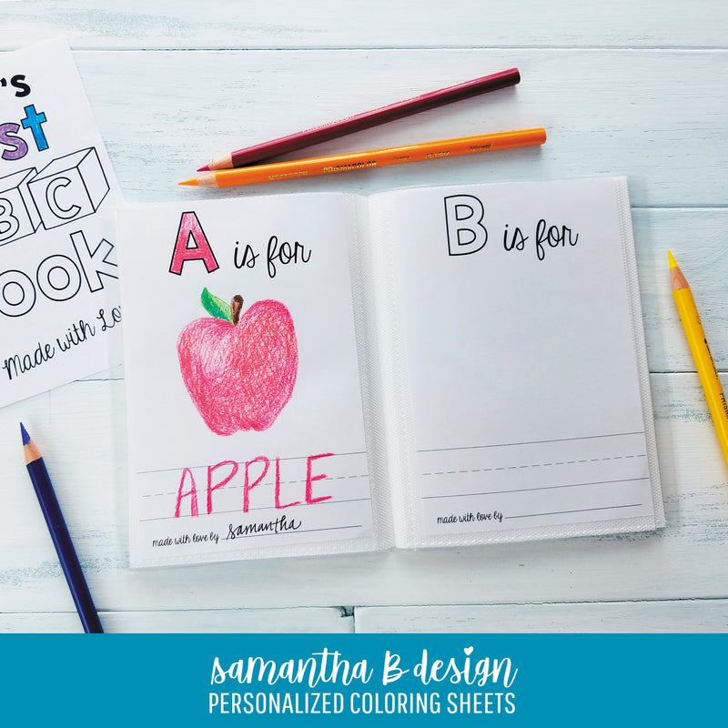 ABC Book Printable PDF Download