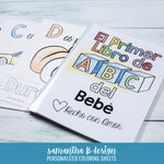 Spanish ABC Book Baby Shower Activity, PDF Download (En Español)