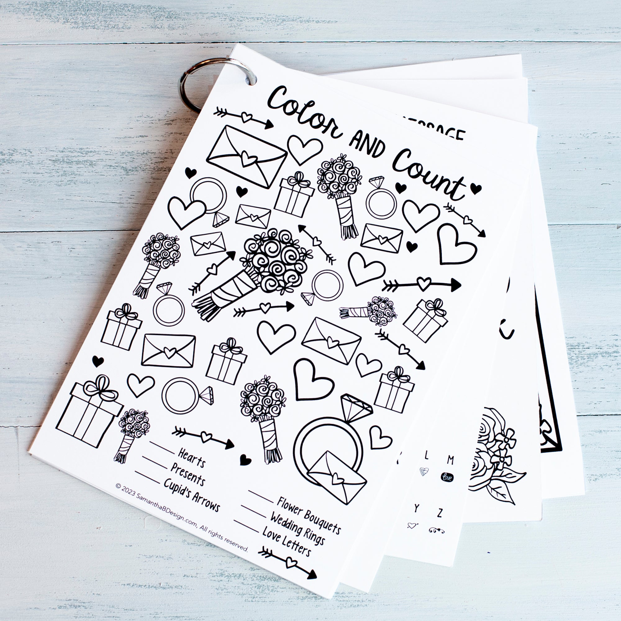 Reception Booklet.pdf Wedding Activity Book for Wedding Reception or Event, Personalized & P ...