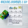 ABC Book and 123 Book Bestselling Bundle PDF Download | 4x6" Final Size