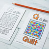ABC Book Printable PDF Download with Family Pack | 4x6" Final Size