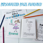 ABC Book Printable PDF Download with Family Pack | 8.5x11" Final Size