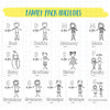 ABC Book Printable PDF Download with Family Pack | 4x6" Final Size
