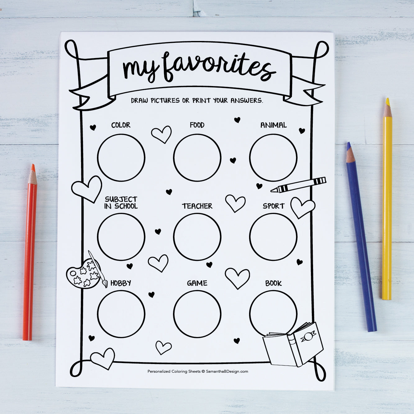 All About Me Journal for Kids: A Draw and Write Book with Prompts: A  Keepsake Journal for Kids!