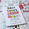 Baby's First Colors and Shapes Book Printable PDF Download | 4x6" Final Size